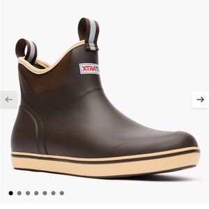 XTRATUF Brown Ankle Deck Boots